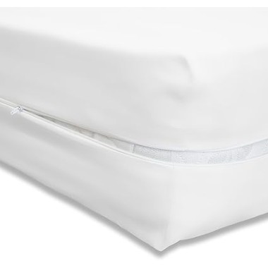 Funda de colchón de microfibra blanca | Deslan Internacional