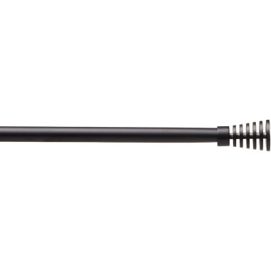 Barra de Cortina Extensible 120-210 cm - Basic - Negro | Deslan Internacional