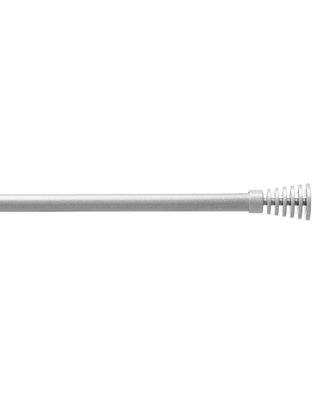Barra de Cortina Extensible 120-210 cm - Basic - Plata | Deslan Internacional