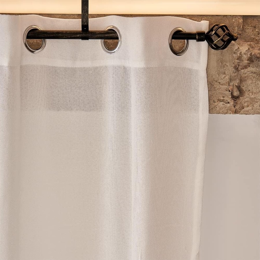 Barra de Cortina Extensible 120-210 cm - Espira - Negro/Oro | Deslan Internacional