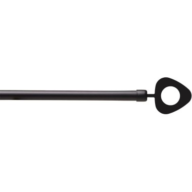 Barra de Cortina Extensible 120-210 cm - Flecha - Negro | Deslan Internacional