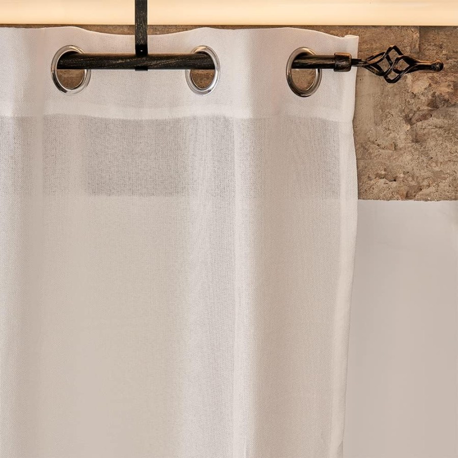 Barra de Cortina Extensible 120-210 cm - Piña - Negro/Oro | Deslan Internacional