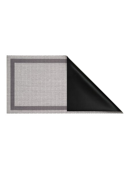 Alfombra Vinílica Fiori - Beige Antideslizante y Lavable | Deslan Internacional
