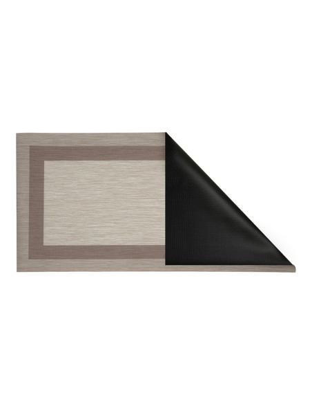 Alfombra Vinílica Narlem - Beige Antideslizante y Lavable | Deslan Internacional