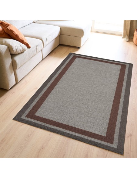 Alfombra Vinílica Baland - Teja Antideslizante y Lavable | Deslan Internacional