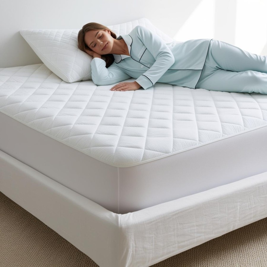 Protector de colchón acolchado reversible de microfibra | Deslan Internacional