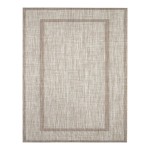 Alfombra Vinílica Sensal - Beige Antideslizante y Lavable | Deslan Internacional