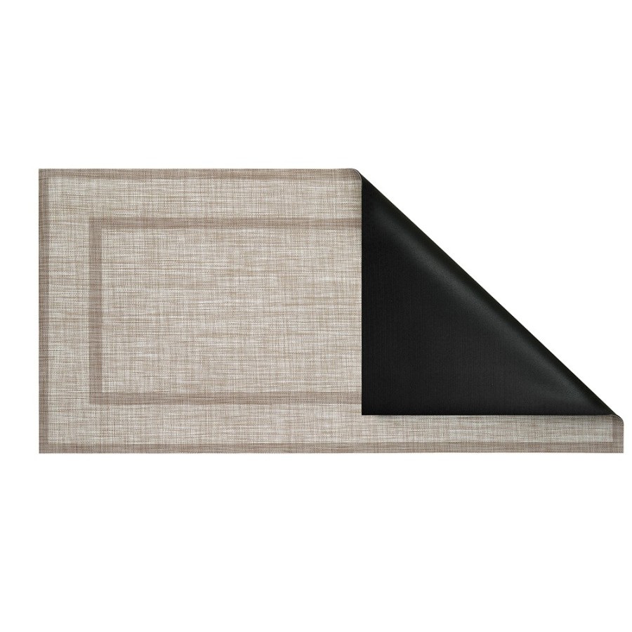 Alfombra Vinílica Sensal - Beige Antideslizante y Lavable | Deslan Internacional