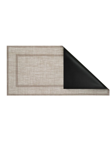 Alfombra Vinílica Sensal - Beige Antideslizante y Lavable | Deslan Internacional