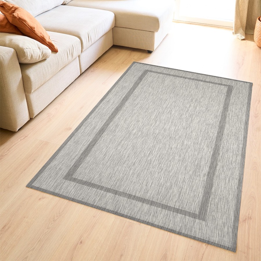 Alfombra Vinílica Sensal - Gris Antideslizante y Lavable | Deslan Internacional