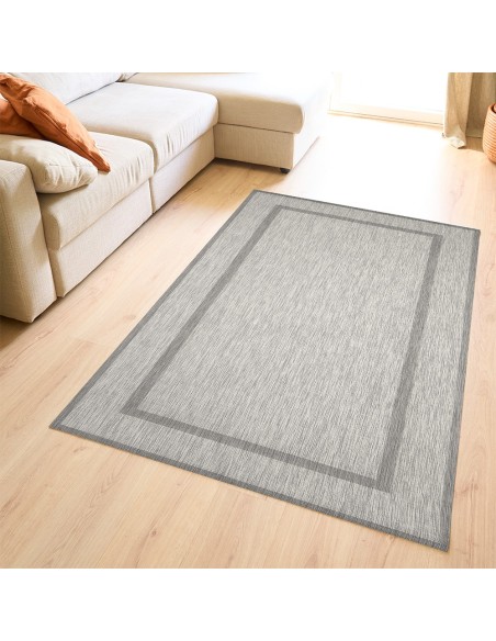 Alfombra Vinílica Sensal - Gris Antideslizante y Lavable | Deslan Internacional
