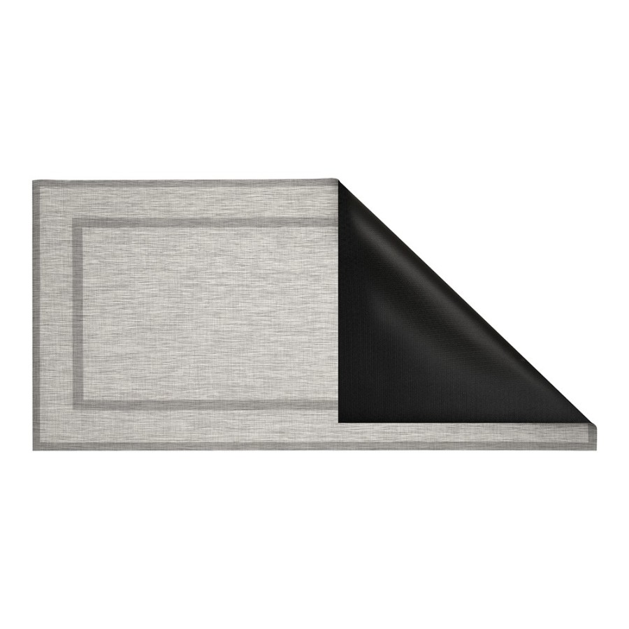 Alfombra Vinílica Sensal - Gris Antideslizante y Lavable | Deslan Internacional