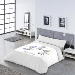 Funda Nórdica Infantil Suffers - Gris | Juego 3 Piezas 50% Algodón 50% Poliéster