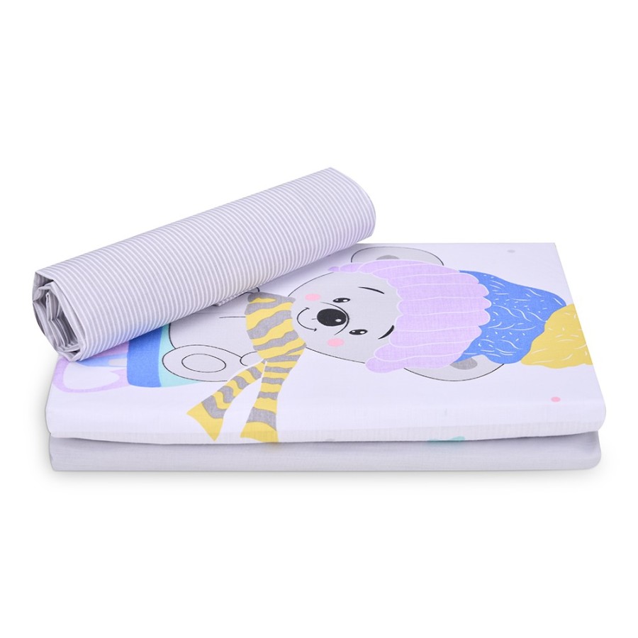 Funda Nórdica Infantil Suffers - Gris | Juego 3 Piezas 50% Algodón 50% Poliéster