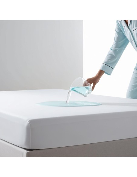 Sábana Bajera Impermeable Transpirable Blanca | Deslan Internacional