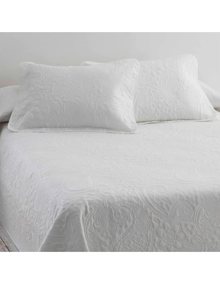 Colcha Termosellada Modelo TIBET - Blanco | Deslan Internacional