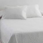 Colcha Termosellada Modelo TIBET - Blanco | Deslan Internacional