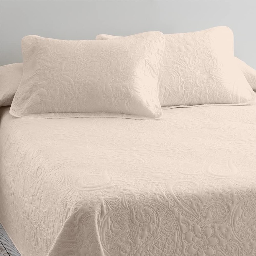 Colcha Termosellada Modelo TIBET - Crudo | Deslan Internacional