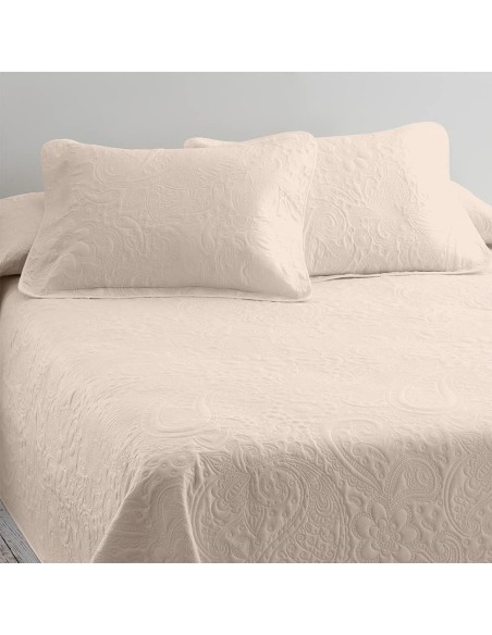 Colcha Termosellada Modelo TIBET - Crudo | Deslan Internacional