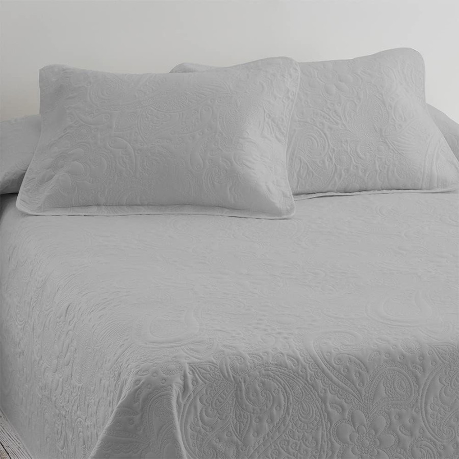 Colcha Termosellada Modelo TIBET - Gris | Deslan Internacional