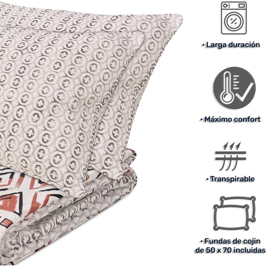 Colcha Estampada Modelo LIVORNO  | Deslan Internacional