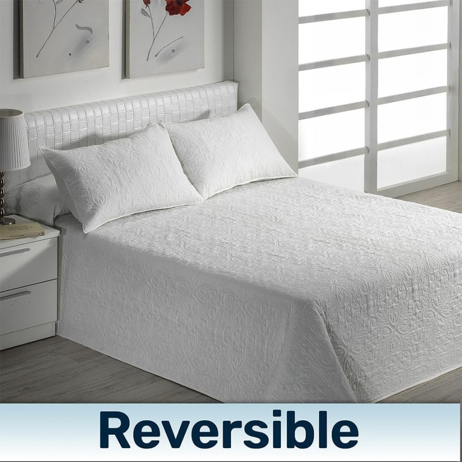 Colcha Bouti Modelo CARTAGENA | Microfibra Termosellada 235x265 cm | Deslan Internacional