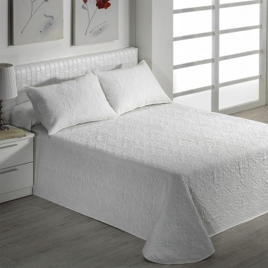 Colcha Bouti Modelo CARTAGENA | Microfibra Termosellada 235x265 cm | Deslan Internacional