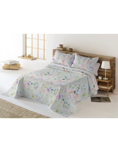 Colcha Bouti Reversible Modelo TORREÓN |Cama 150cm | Deslan Internacional