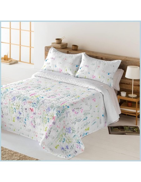Colcha Bouti Reversible Modelo AIXA | Cama 150cm| Deslan Internacional