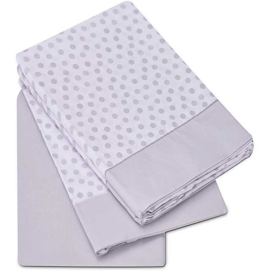 Juego de Sábanas ADINA Gris | 48% Algodón 52% Poliéster | Deslan Internacional