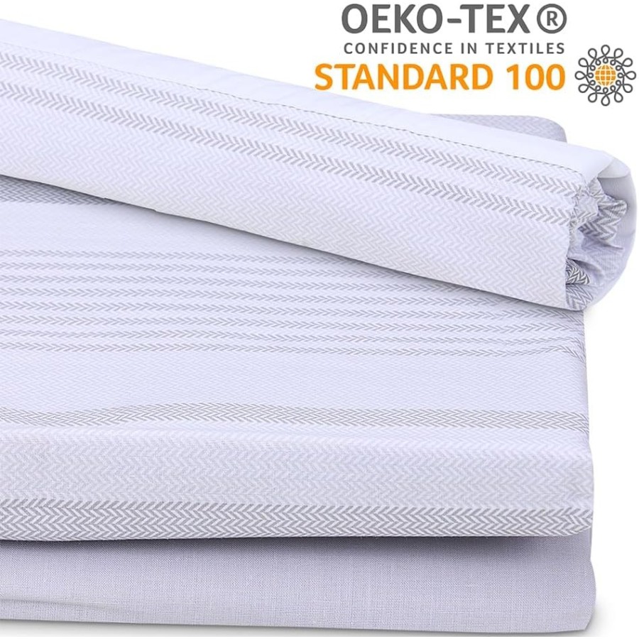 Juego de Sábanas ALAN Gris | 48% Algodón 52% Poliéster | Deslan Internacional