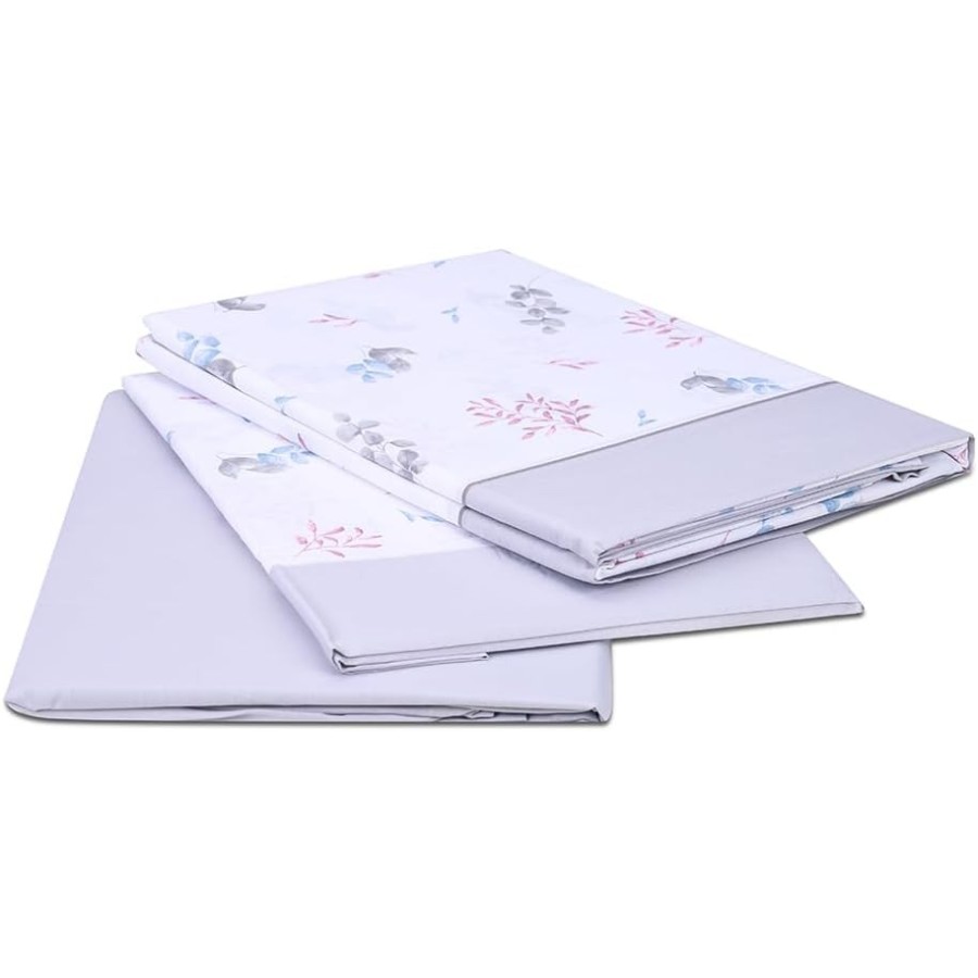 Juego de Sábanas SOFIA Gris | 48% Algodón 52% Poliéster | Deslan Internacional