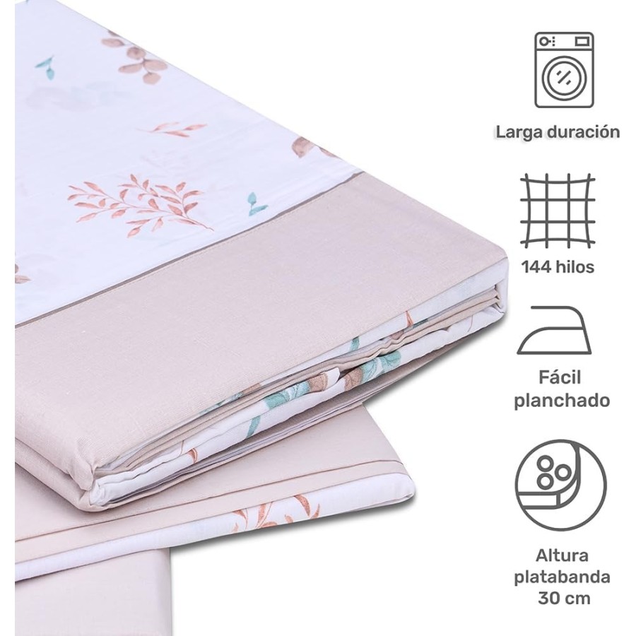 Juego de Sábanas SOFIA Lino | 48% Algodón 52% Poliéster | Deslan Internacional