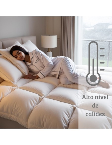 Relleno Nórdico BERLIN 400 GSM Blanco | Oeko-Tex | Deslan Internacional
