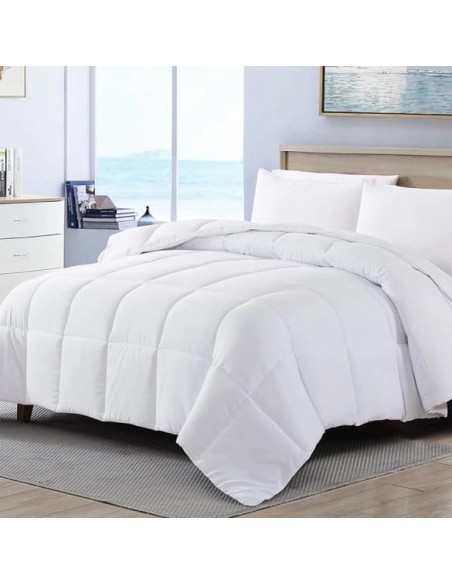 Relleno Nórdico BERLIN 400 GSM Blanco Oeko-Tex | Medidas de 150 a 260 cm | Deslan Internacional