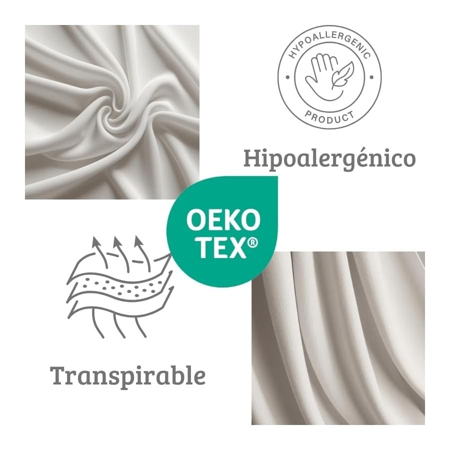 Relleno Nórdico BERLIN 400 GSM Blanco Oeko-Tex | Medidas de 150 a 260 cm | Deslan Internacional