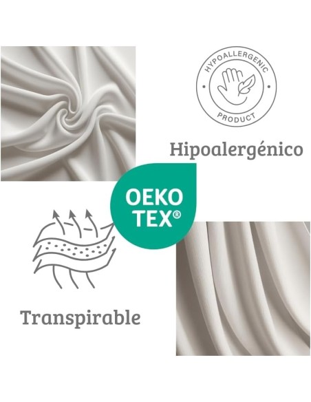 Relleno Nórdico BERLIN 400 GSM Blanco Oeko-Tex | Medidas de 150 a 260 cm | Deslan Internacional
