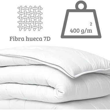 Relleno Nórdico BERLIN 400 GSM Blanco Oeko-Tex | Medidas de 150 a 260 cm | Deslan Internacional 2