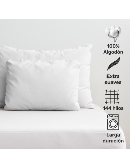 Almohadón blanco 100% algodón | Deslan Internacional